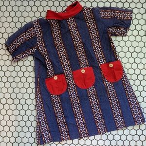 Vintage Handemade 60's Swing Dress Retro